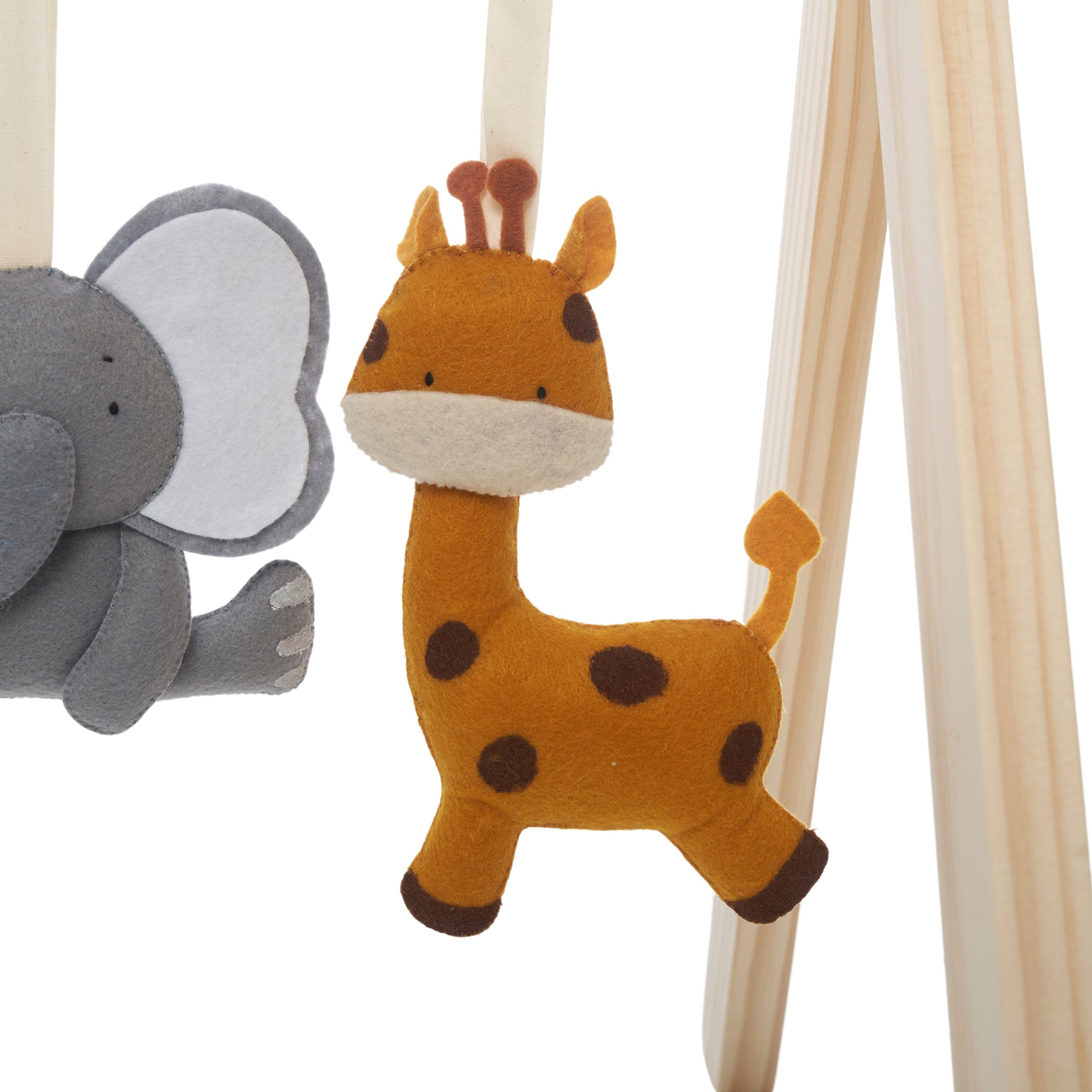 BUNDLE Frame & Activity Gym Toy Set - Safari