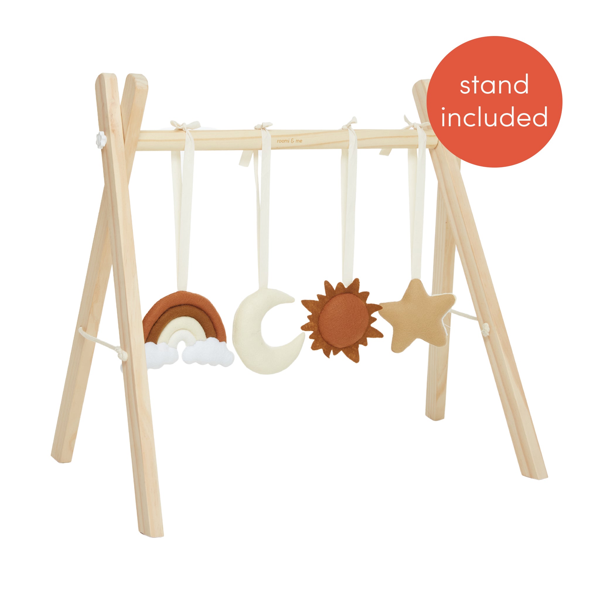 BUNDLE Frame & Activity Gym Toy Set - Sky