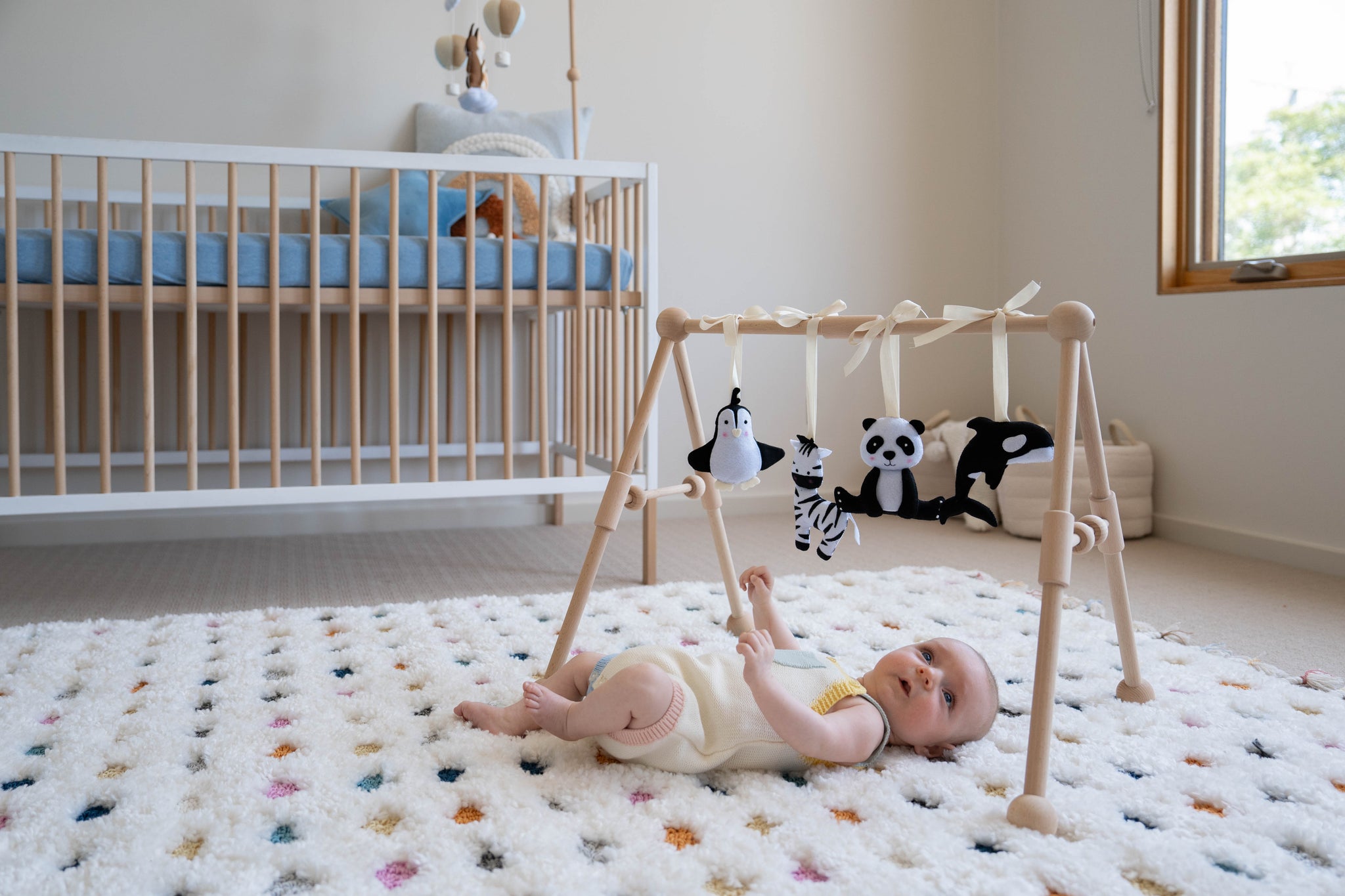 Activity Gym Toy Set - Monochrome