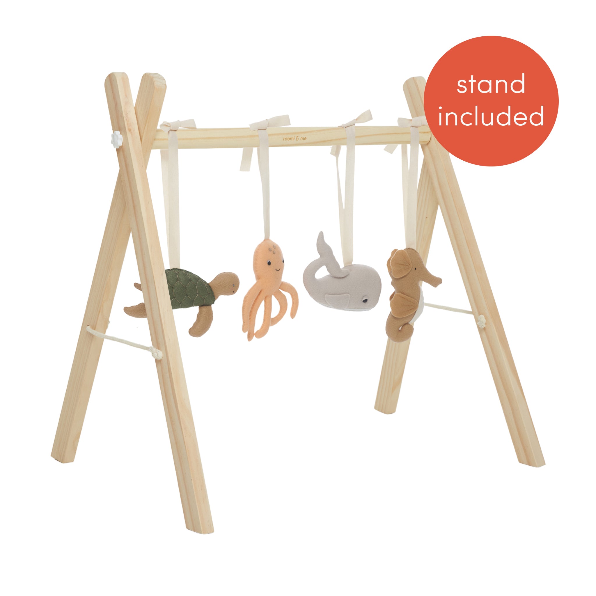 BUNDLE Frame & Activity Gym Toy Set - Underwater